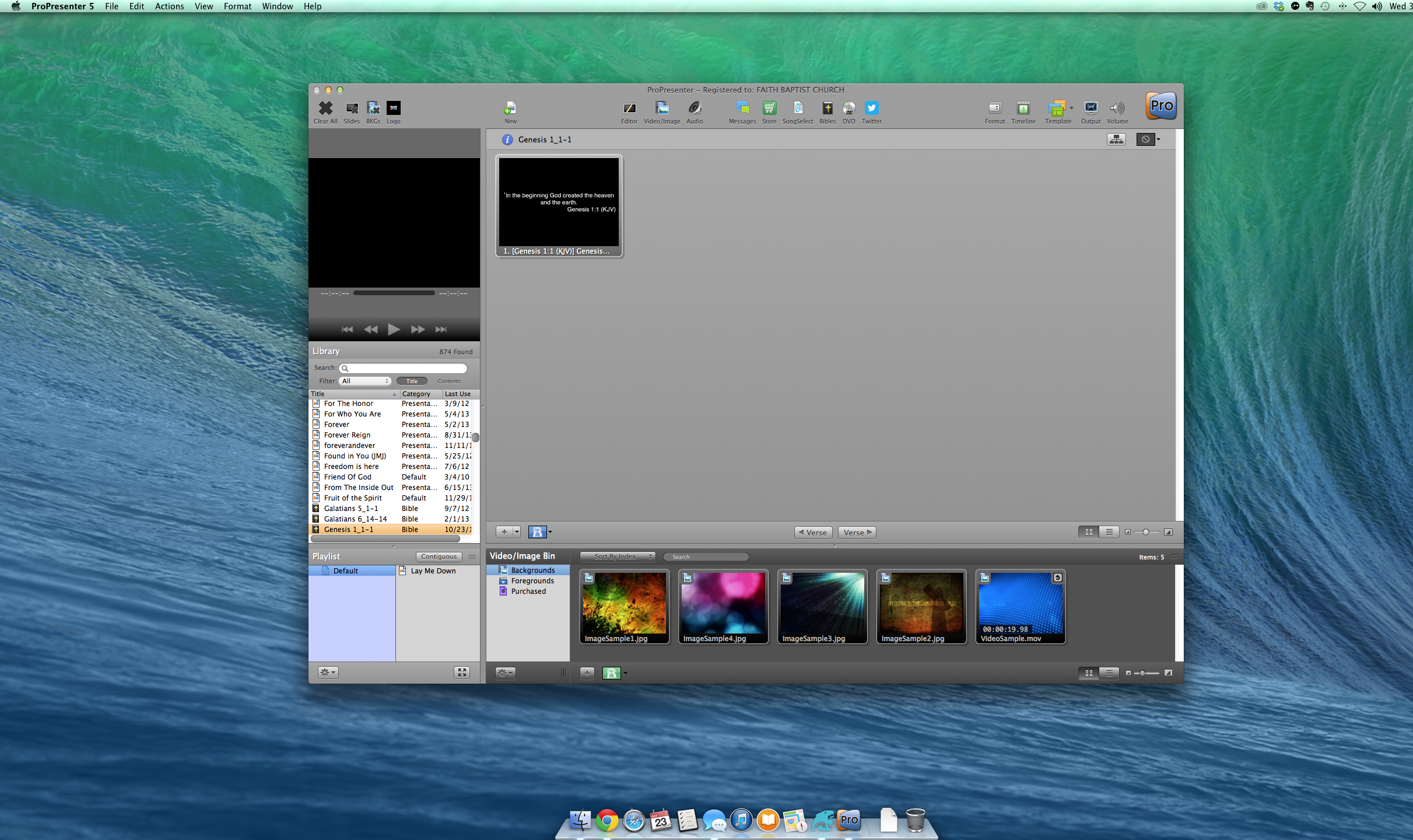 Mavericks 10.9 and ProPresenter