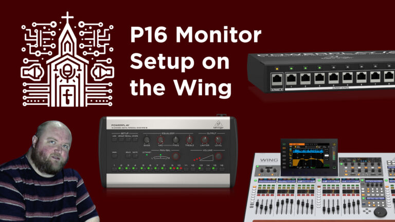 Behringer Pro Tips: Effortless P16 Monitor Setup on the Wing