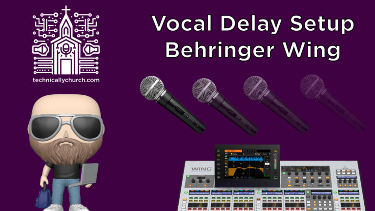 Setting Up Vocal Delay on the Behringer Wing: Step-by-Step Guide for Live Sound Environments